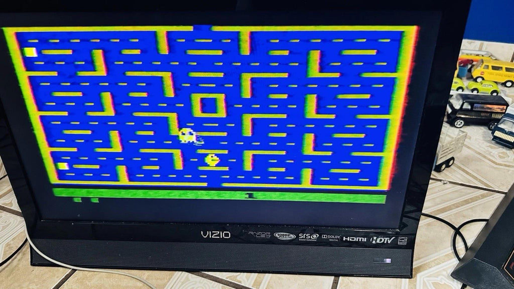Atari 2600 Video Game, A 1978 Atari, 6 Switch Console In Original Box With Matching Serial Numbers 81710167. Working, Model No CX-2600