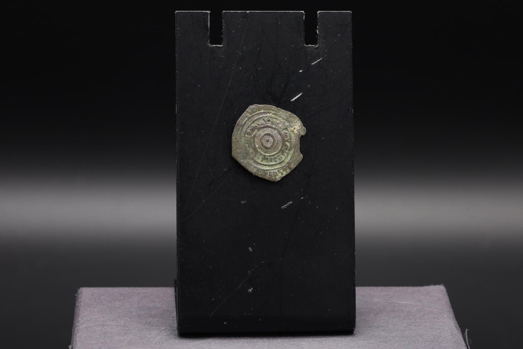 Medieval Egypt, Fatimids, al-Aziz Billeh, Fractional Value Of Half Dirham, Silver Coin With Arabic Calligraphy. Numismatics Collectibles