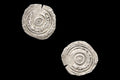Medieval Egypt, Fatimids, al-Aziz Billeh, Fractional Value Of Half Dirham, Silver Coin With Arabic Calligraphy. Numismatics Collectibles