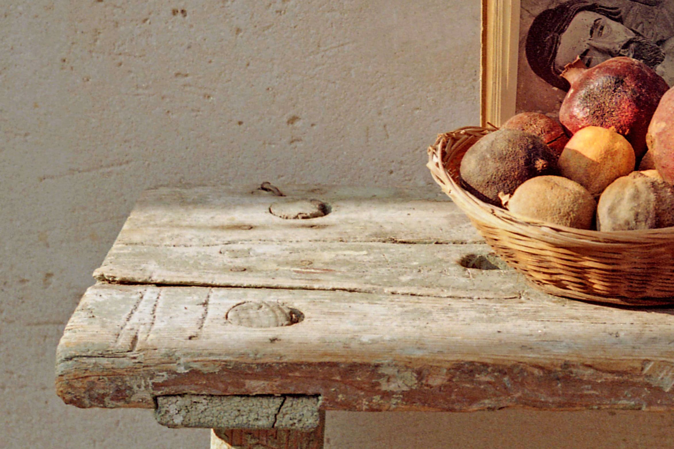 Sins Are Bittersweet, Ein Hod Village, Har HaKarmel Israel, Damaged Expired 35 mm Film, Analogue Color Film Photography, Still Life Bodegon