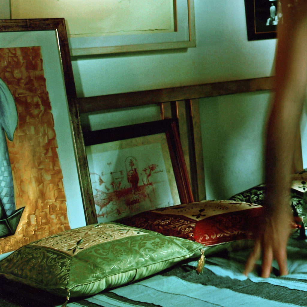 Pasiphae And The Cretan Bull, Contemporary Conceptual Art, Picture Francis Bacon Style, Low Exposure Photo in Movement By Conrado Maleta