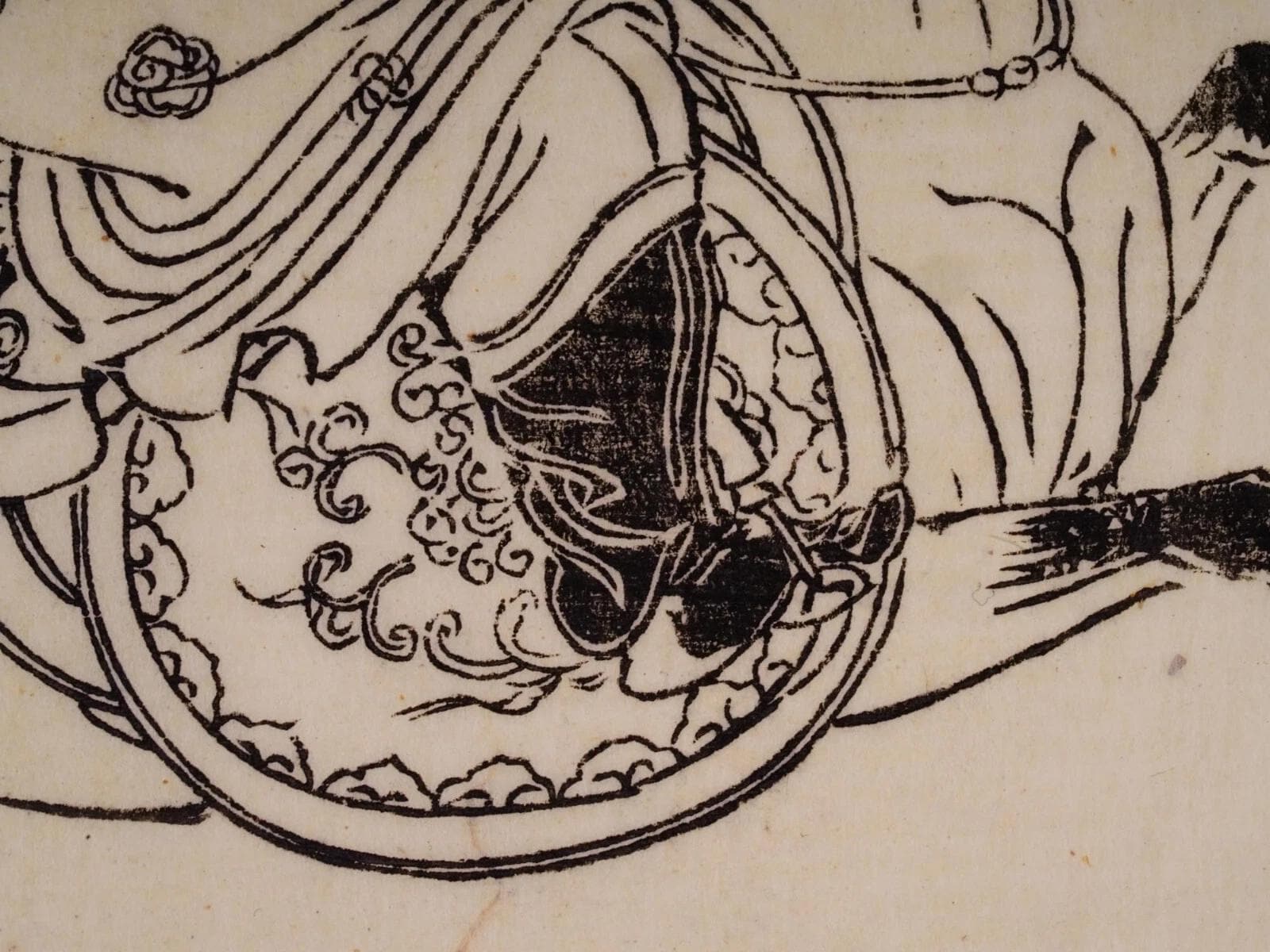 Sakanoue No Tamuramaro, Antique Japanese Edo Period Engraving In The Ukiyo-e Style, Dates From The Very Late Of The 18th Century, Art Prints