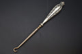 Antique 1890s Button Hook In Art Nouveau Style, American Sterling Silver, Victorian Era Dressing Tools, Fashion Accessories And Collectibles