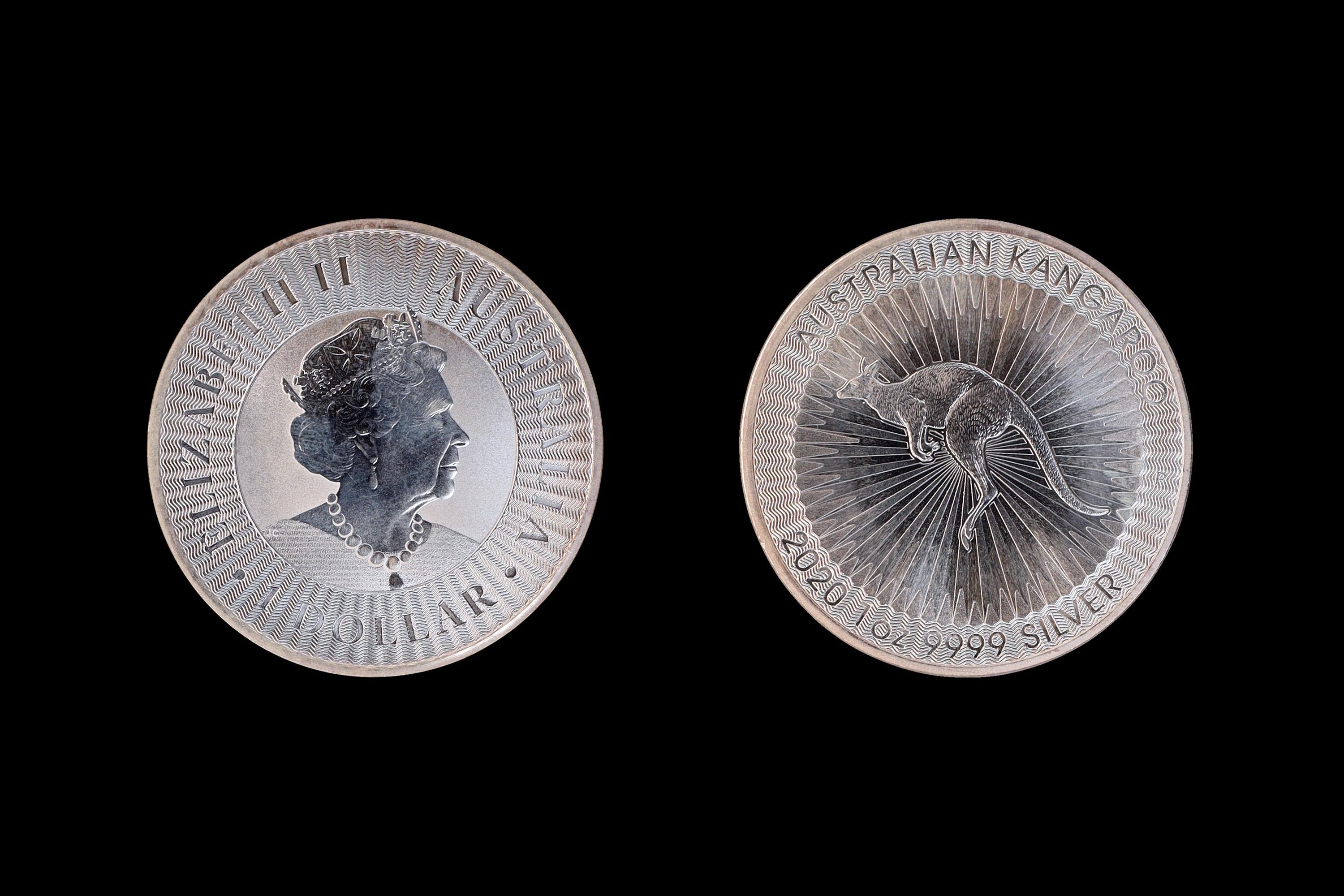 Australia 2020 One 1 Dollar, Queen Elizabeth II Of United Kingdom, 6th Portrait, 1 oz Fine Silver Rounds Bullions, Numismatics Collectibles