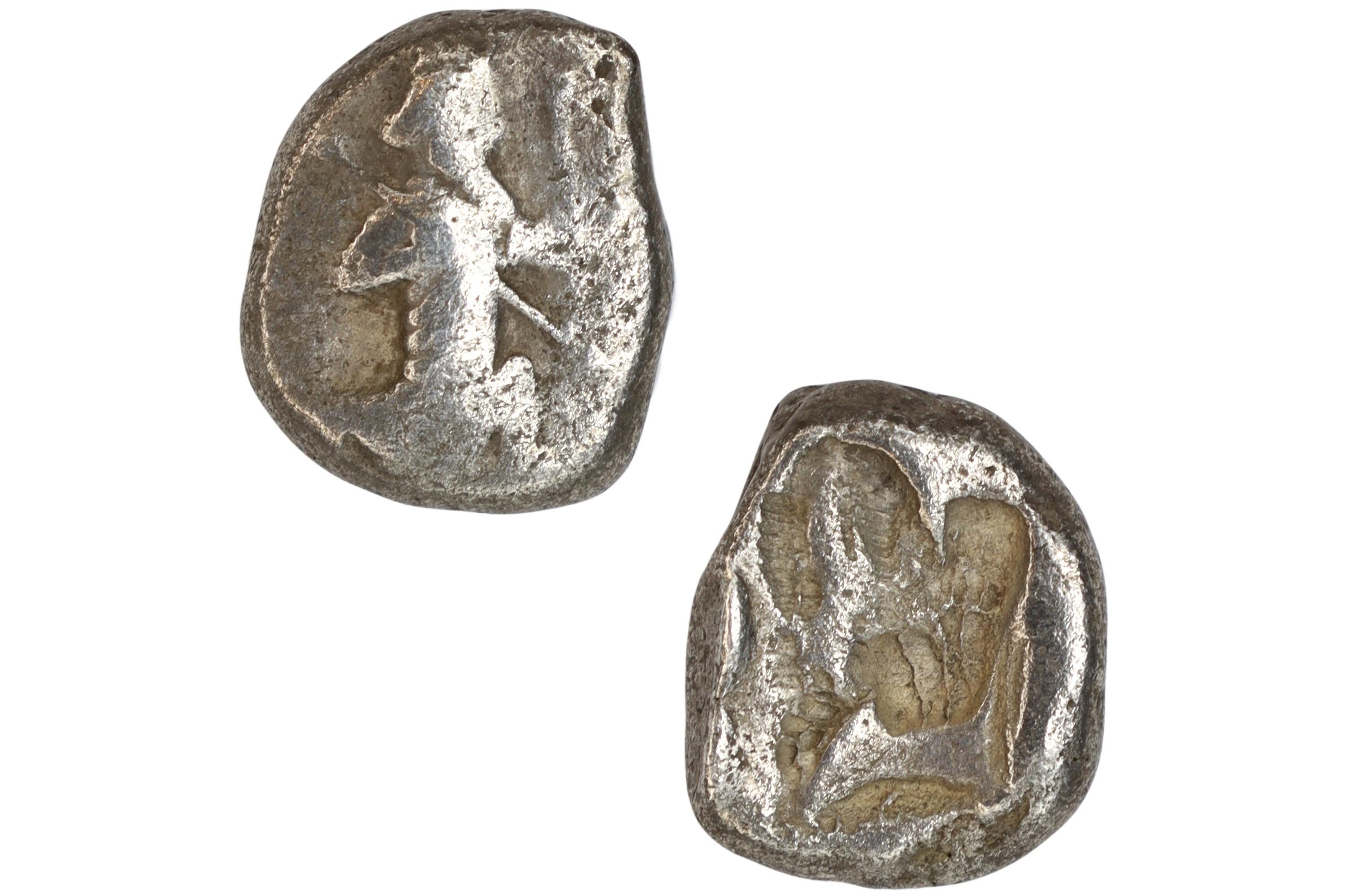 King Artaxerxes II Mnemon, Silver Siglos Coin, Asia Minor, Ancient Achaemenid Empire 4th Century BCE, Numismatics, Antiquities, Collectibles