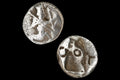 Silver Siglos Coin, Asia Minor, Ancient Achaemenid Empire 4th Century BCE, King Artaxerxes II Mnemon, Numismatics, Antiquities, Collectibles