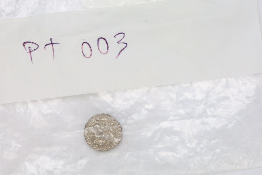 Ancient Hellenistic Central Asia, Small Drachm 1st Century BCE, Indo Scythian Coin Of Kingdom Azes I. Numismatics, Collectibles, Antiquities