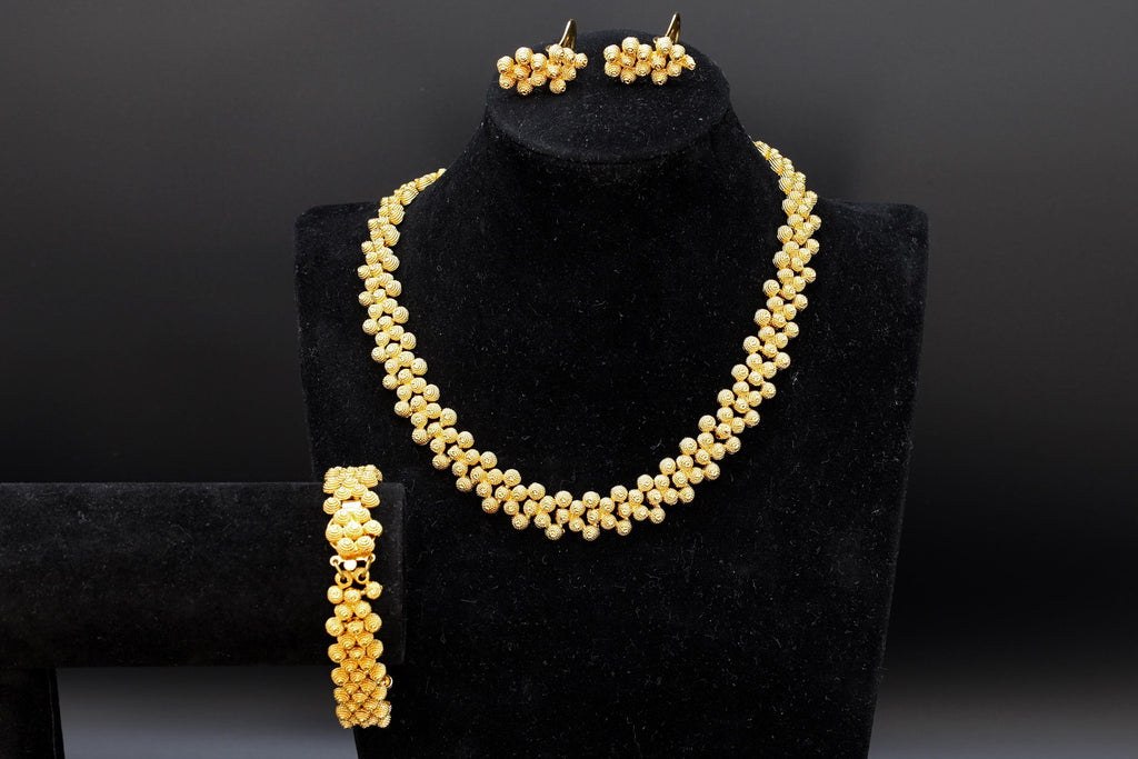 Crissa Greek Hellenistic Revival Jewelry Set, The Museum Company, Krissa Antiquities Reproduction, Vintage Fashion Accessories IOB