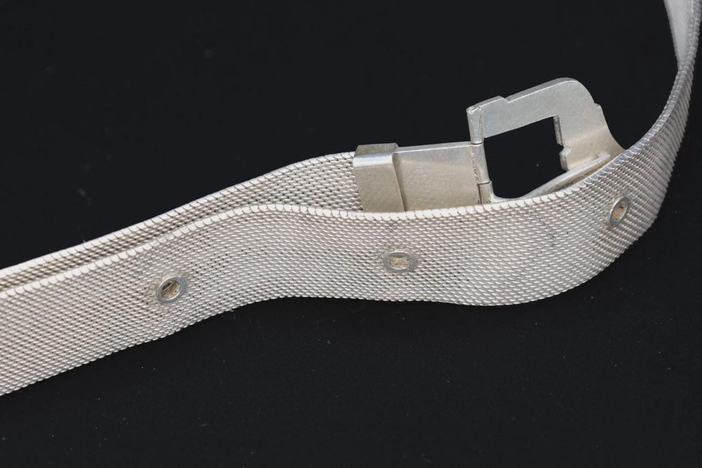 EXTREMELY RARE 1920s Art Deco Era Belt Made With 900 Silver, Fashion Accessories, Chinese Export, Manufactured In Colonial Bangkok Siam