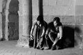 A Tale About Musical Love, Contemporary Conceptual Art Photography 35mm Analogue, Double Portrait Of Man And Woman, Romantic Lovers
