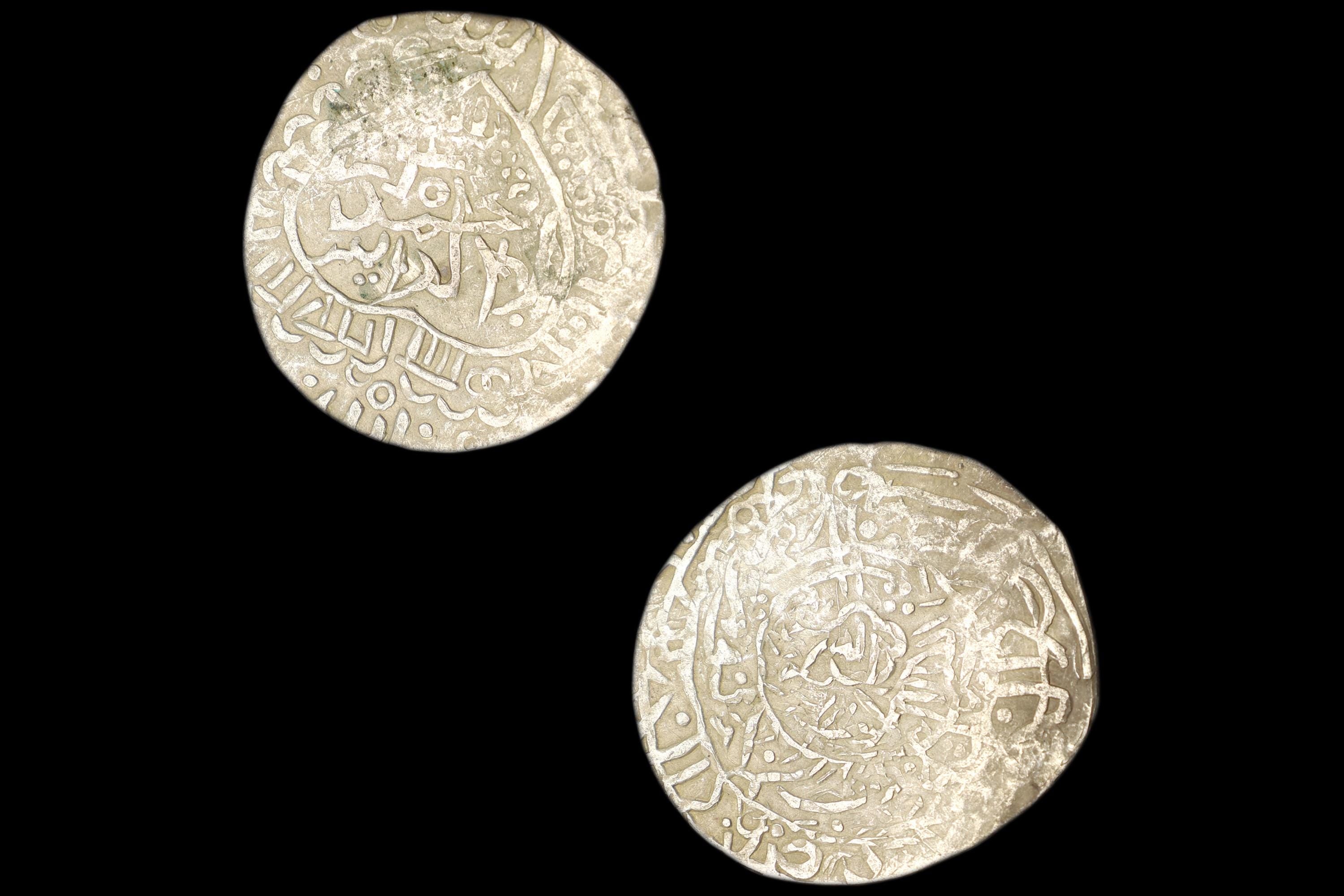 Timurid Empire, Samarkand Silver Tanka Coin, Shahruk 15th Century AD, Central Asia Numismatics And Historical Antiquities Collectibles