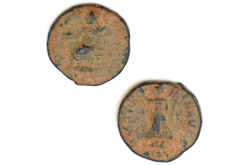 Ancient Roman Coin, Emperor Maximinus II Daia, Nummus Bronze Coin, Persecution Issue 4th Century AD, Numismatics Historical Collectibles