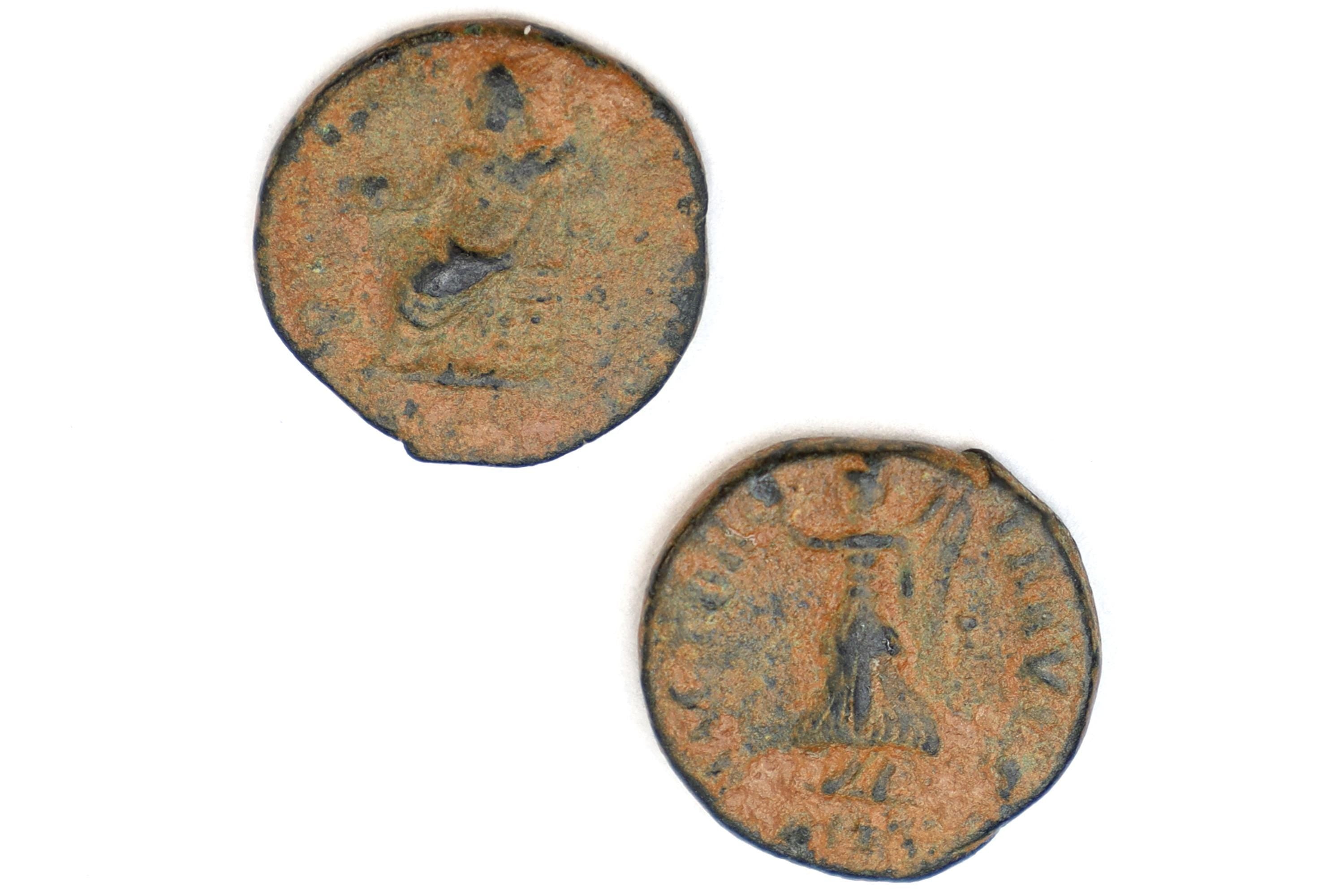 Ancient Roman Coin, Emperor Maximinus II Daia, Nummus Bronze Coin, Persecution Issue 4th Century AD, Numismatics Historical Collectibles