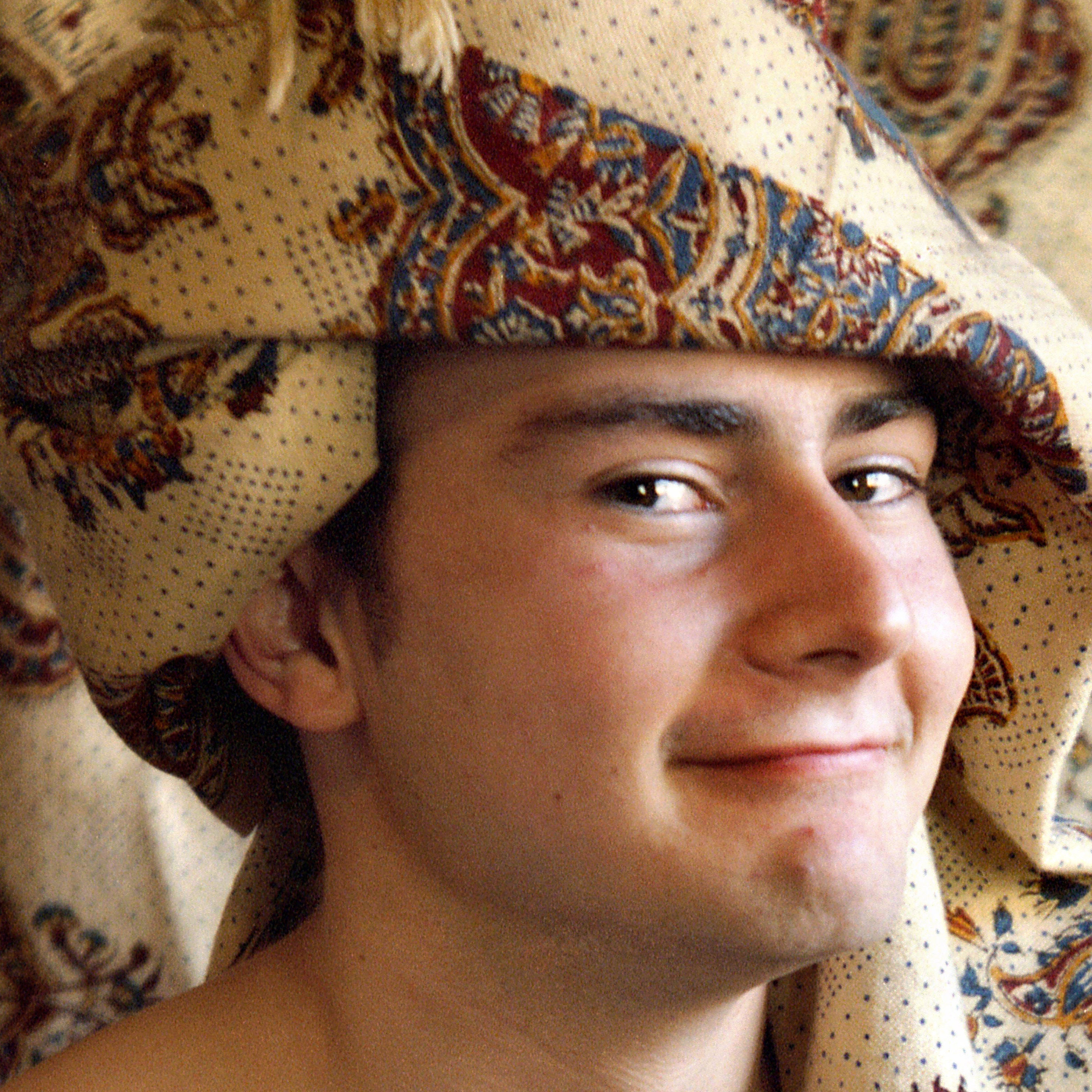 The Wizard Of Oz, Madrid Spain, Portrait Of A Young Man In Flemish Baroque Style, Contemporary Conceptual Art Lubitel 24 x 24 inches Prints