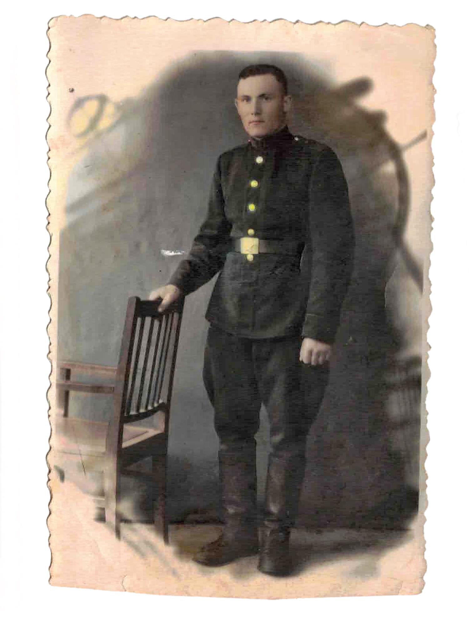 Original 1950s USSR Military Historical Documents, Photograph Depicting Soviet Soldiers With Handwritten Notes, Romania and Ukraine