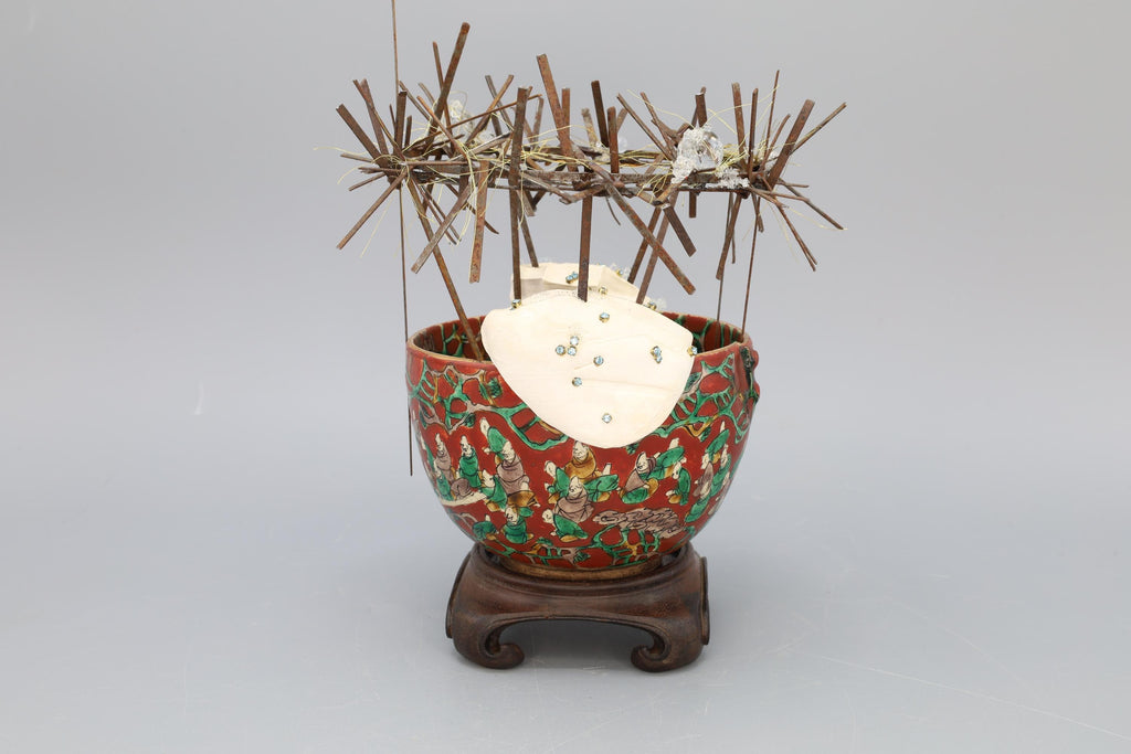 Nihon Nijuroku Seijin, The 26 Martyrs of Japan, Sculpture Project Conceptual Contemporary Art, Meiji Era Kutani Bowl, Jesus Thorn Crown