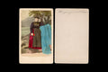 Antique 1870s Carte De Visite With A Bregenzerwald Verein Female Farmer, Alps Mountains, Austrian Hungary Empire, CVD By Albert Kretschmer