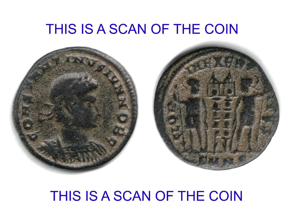 Ancient Roman Empire, Reduced Follis Bronze Coin By Constantius II, Nicomedia Mint, 4th Century AD, Numismatics And Historical Collectibles