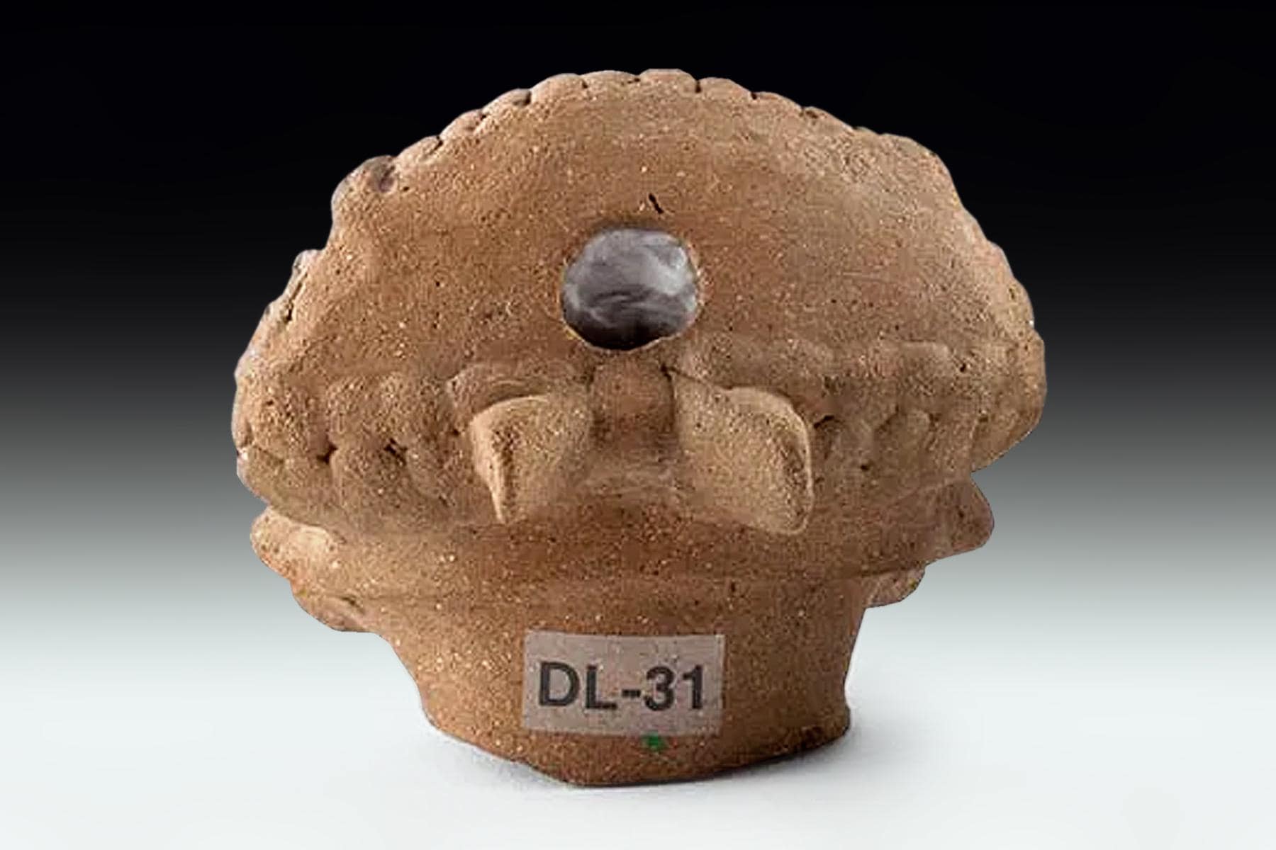 Ancient Pre-Columbian Veracruz Ceramic Head, Totonac Or Remojadas, Dated As Circa 800 AD, Mexican PreHispanic Antiquities And Art