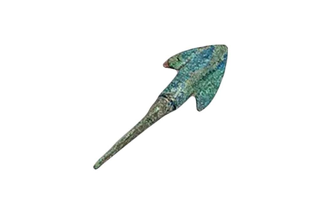 Ancient Luristan Bronze Arrow Point From Around 1200 To 800 BCE, Near Eastern Antiquities And Militaria Collectibles, Primitive Arrowheads