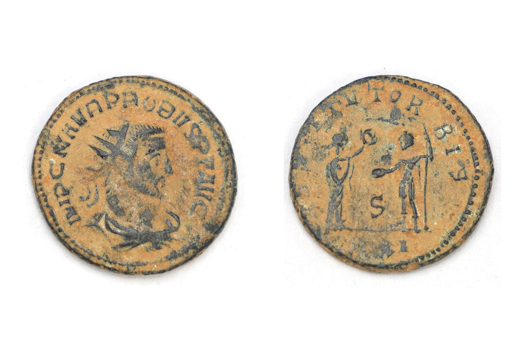 Ancient Rome, Emperor Marcus Probus, A Billion Coin, Antioch Mint 3rd Century AD, Numismatics And Historical Collectibles