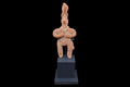 Ancient Pre Columbian Colima Pottery Standing Warrior Figure, Full Body Idol Dated Between 200 BCE To 250 AD Western Mexico, Mesoamerica Art