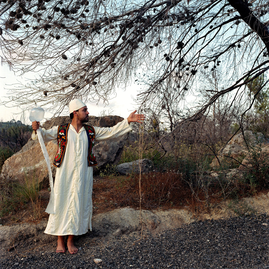Shepherding Clouds And Souls, Burnt Forest, Holy Mount, Har HaKarmel Israel, Analogue Hasselblad Color Film Photography Print 24 x 24 inches