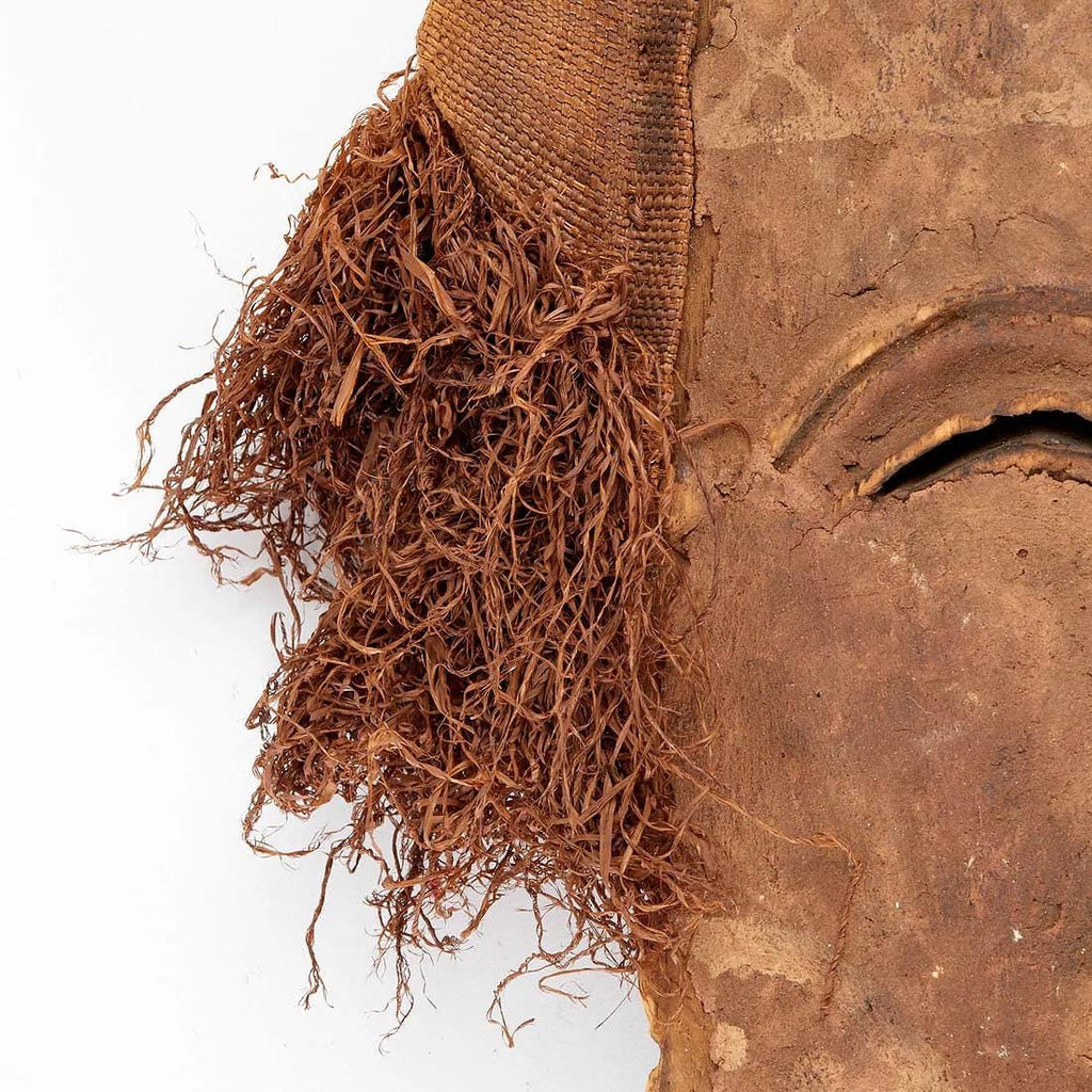 Very Rare Lele Lele Tribal Mask, Lega Kuba Peoples, Congo, Central Africa Ethnographic Artifacts. 19th Century Collectibles And Antiques