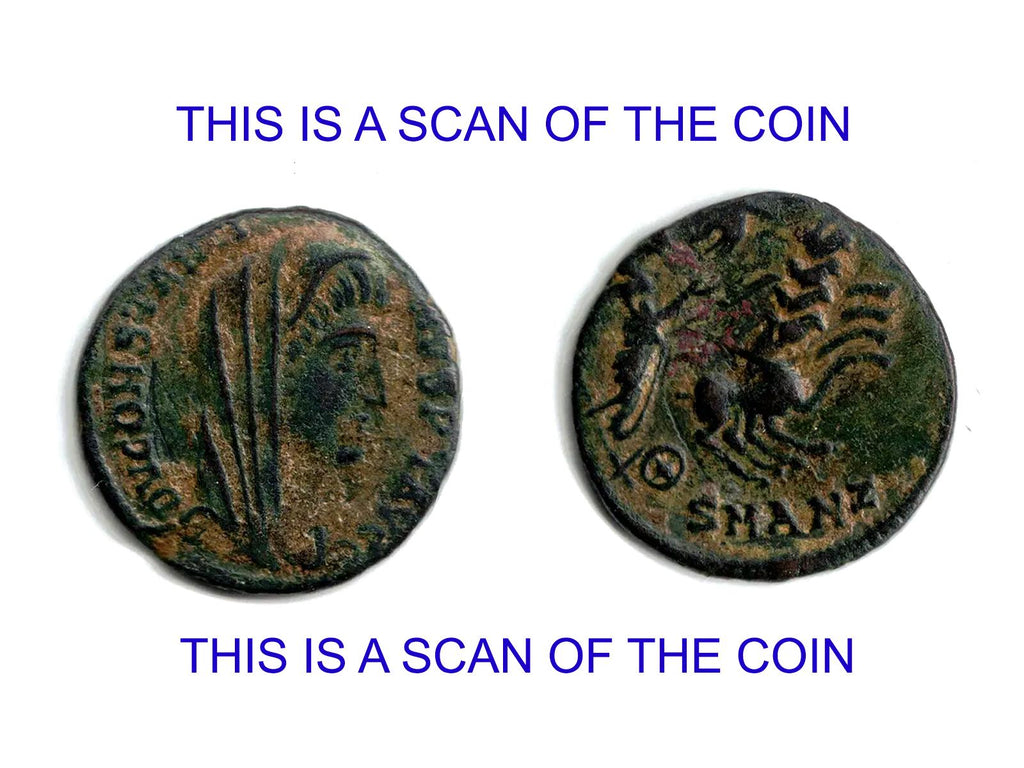 Ancient Rome Bronze Coin Constantine I Deification Issue The Quadriga Chariot, 4th Century AD, Numismatics And Historical Collectibles