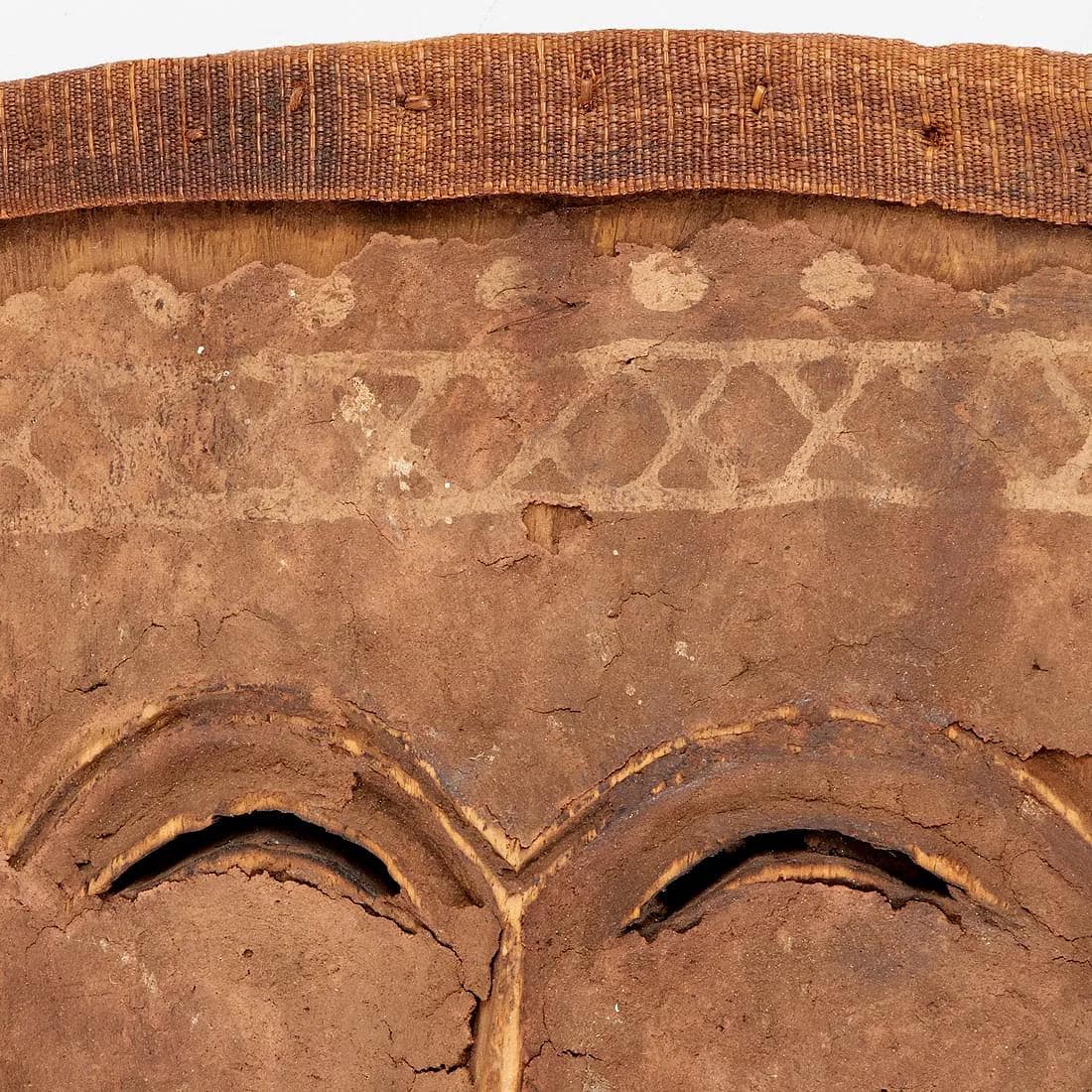 Very Rare Lele Lele Tribal Mask, Lega Kuba Peoples, Congo, Central Africa Ethnographic Artifacts. 19th Century Collectibles And Antiques