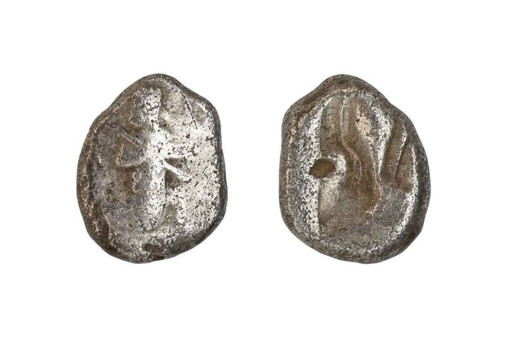 King Artaxerxes II Mnemon, Silver Siglos Coin, Asia Minor, Ancient Achaemenid Empire 4th Century BCE, Numismatics, Antiquities, Collectibles