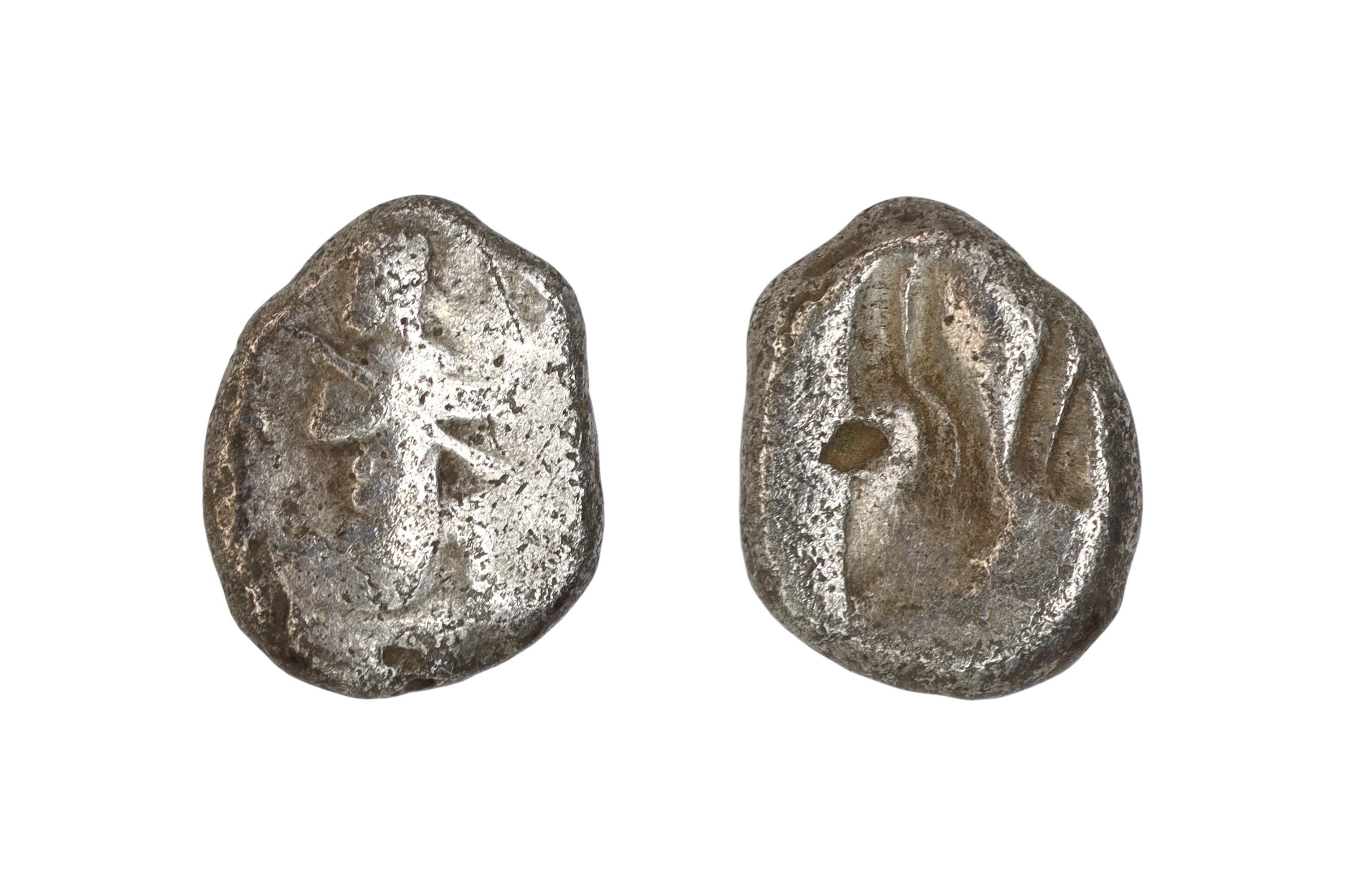 King Artaxerxes II Mnemon, Silver Siglos Coin, Asia Minor, Ancient Achaemenid Empire 4th Century BCE, Numismatics, Antiquities, Collectibles