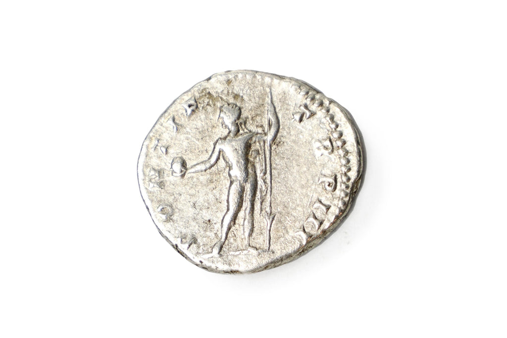 Ancient Roman Empire 3rd Century AD. Silver Denarius Coin By Emperor Caracalla, Sol Sun, Numismatics And Historical Antiquities Collectibles
