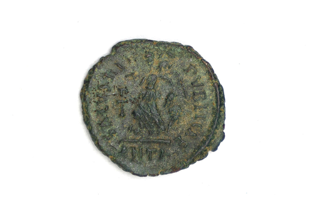Ancient Rome 4th Century AD, Emperor Valentinian II Bronze Coin Salus Reipublicae, Antioch Mint, Numismatics And Historical Collectibles
