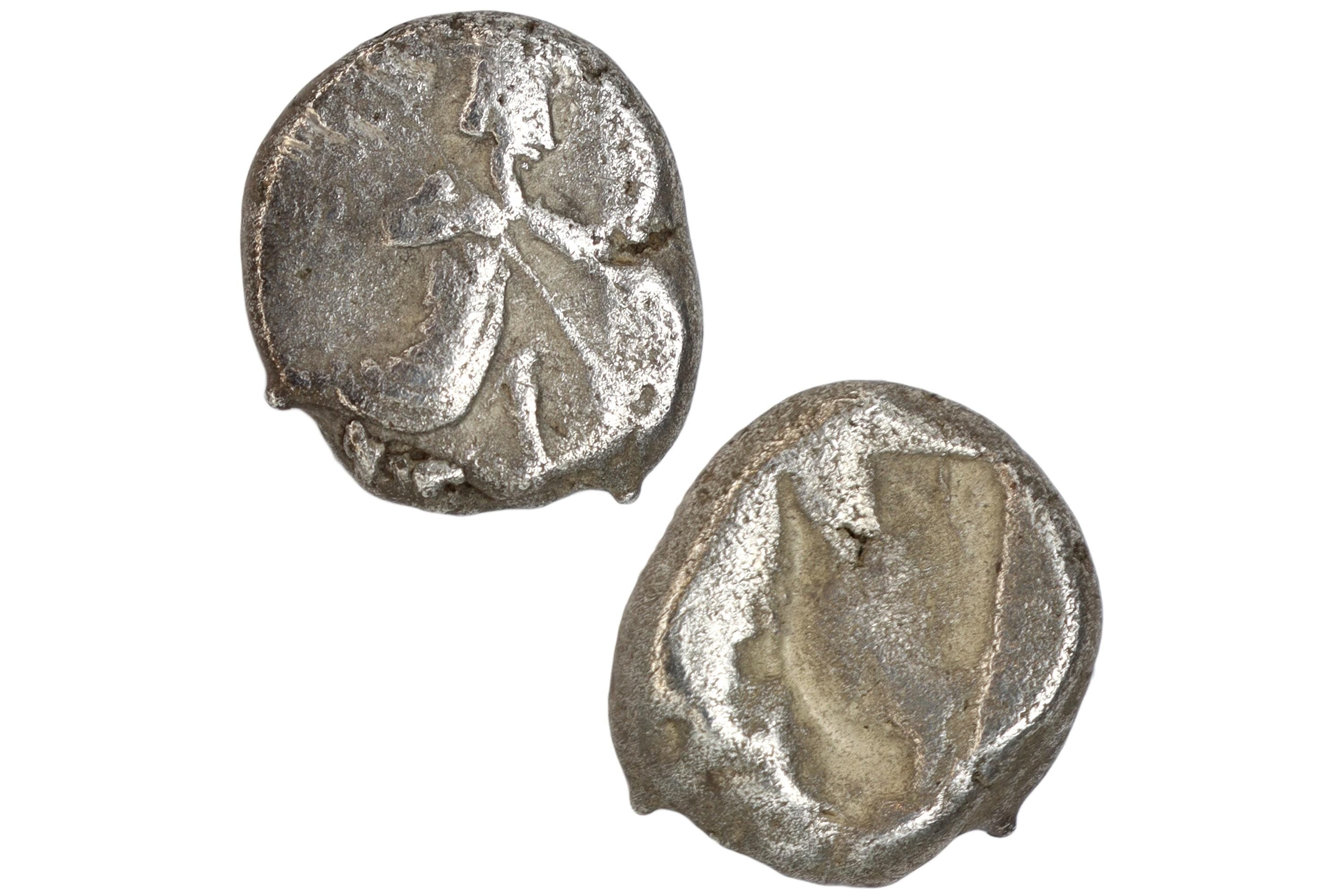 King Artaxerxes II Mnemon, Silver Siglos Coin, Asia Minor, Ancient Achaemenid Empire 4th Century BCE, Numismatics, Antiquities, Collectibles