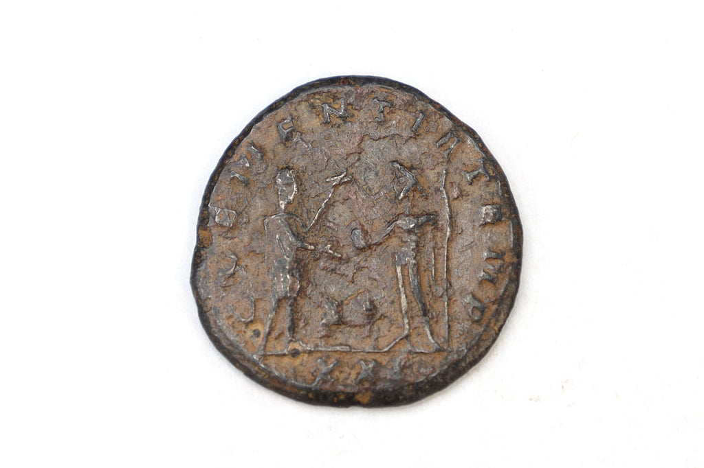 Ancient Roman Empire Coin, Probus Emperor, Bronze Silvered Antoninianus, CLEMENTIA TEMP, Numismatics And Historical Collectibles