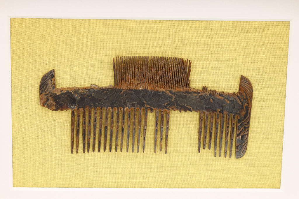 Hair Comb, Byzantine Trade Route, Antique 14th Century Fashion Accessory, Found At The Shores Of Thames River UK