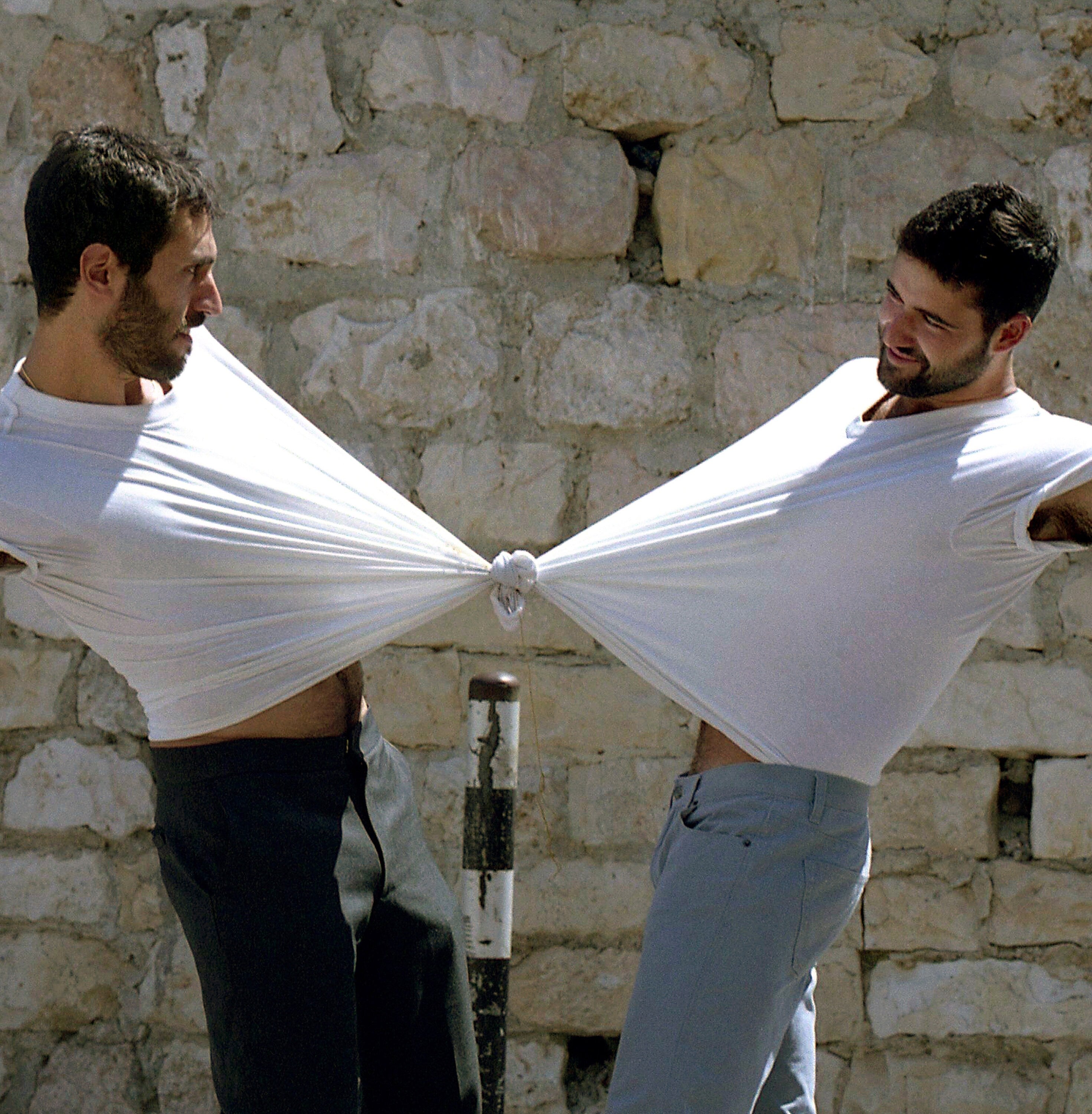 A Tale of Two Brothers and a Swan Song, Jerusalem Israel, Contemporary Conceptual Art, Modern Judaica Art, Mens Fashion Photography Project