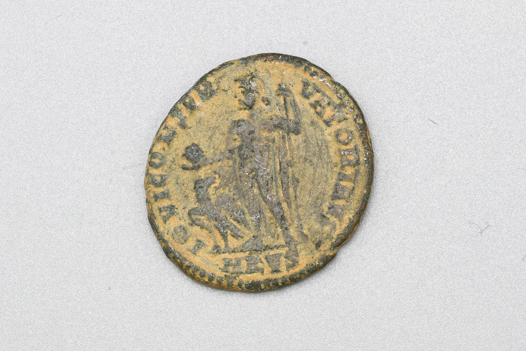 Ancient Roman Empire Bronze Coins, Emperor Constantinus I, Follis IOVI CONSERVATORI AVGG, Cyzicus, Numismatics And Historical Collectibles
