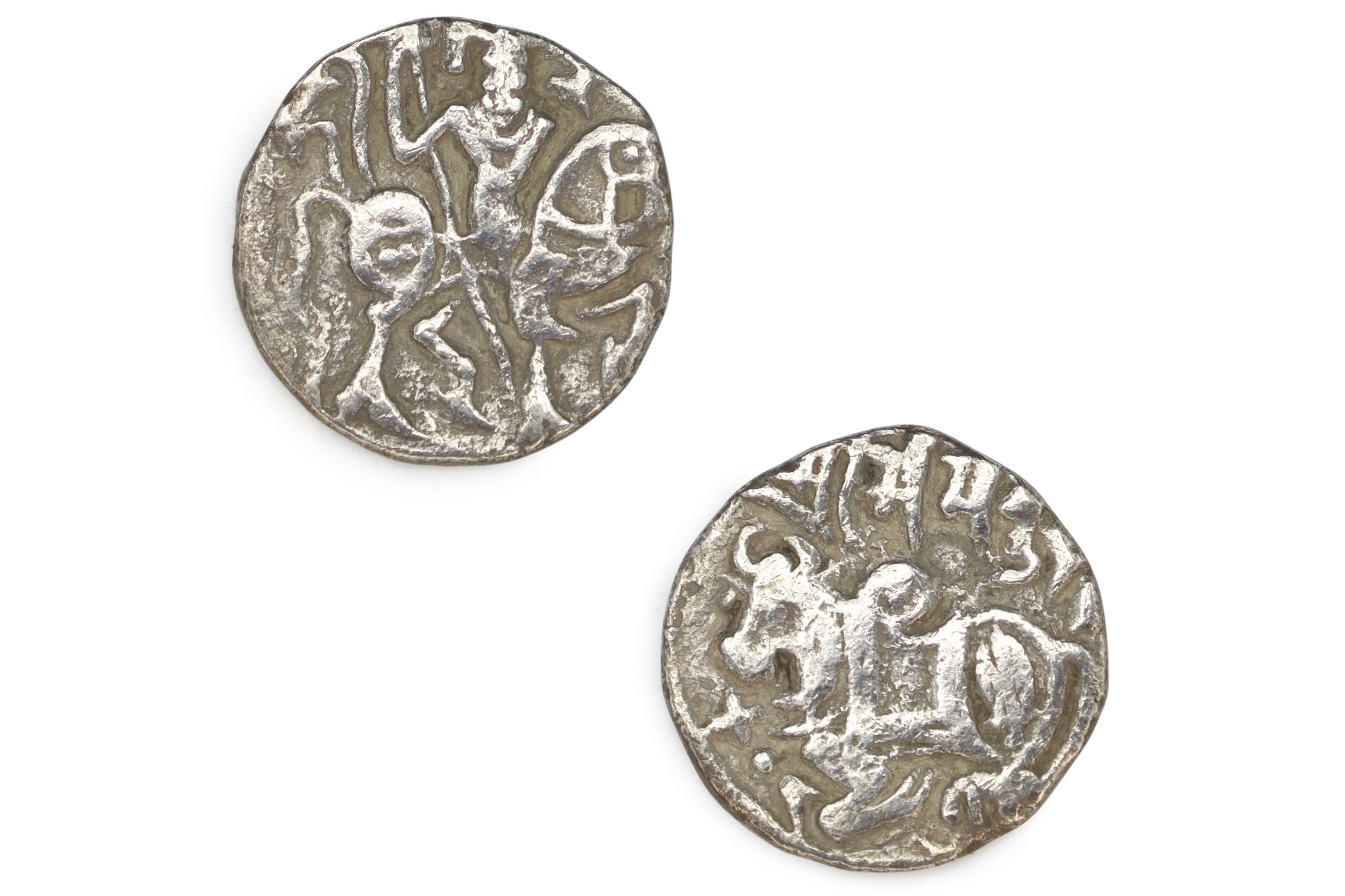 Hindu Udi Shahi Dynasties, Jital Silver Coin, Mint Ohind, Saffarid Governor Of Kahpul, Central Asia Numismatics And Collectibles