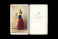 Naples Italy 1870s, Hand Colored Carte De Visite Photo With A Water Lady In Folk Clothes, Fratelli De Luca, Collectibles And Memorabilia