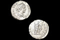 Ancient Roman Empire 3rd Century AD. A Silver Denarius Coin By Emperor Caracalla, Numismatics And Historical Antiquities Collectibles