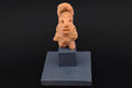 Ancient Pre-Columbian Colima Pottery Standing Figure, Full Body Idol Dated As Circa 250 AD, Western Mexico, Mesoamerica Indigenous Art