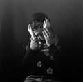 Tzipor Shel Shajar, The Bird From The Sunrise, Madrid Spain 2009 Contemporary Photography Art Print 24 x 24 Inches, Signed By Conrado Maleta