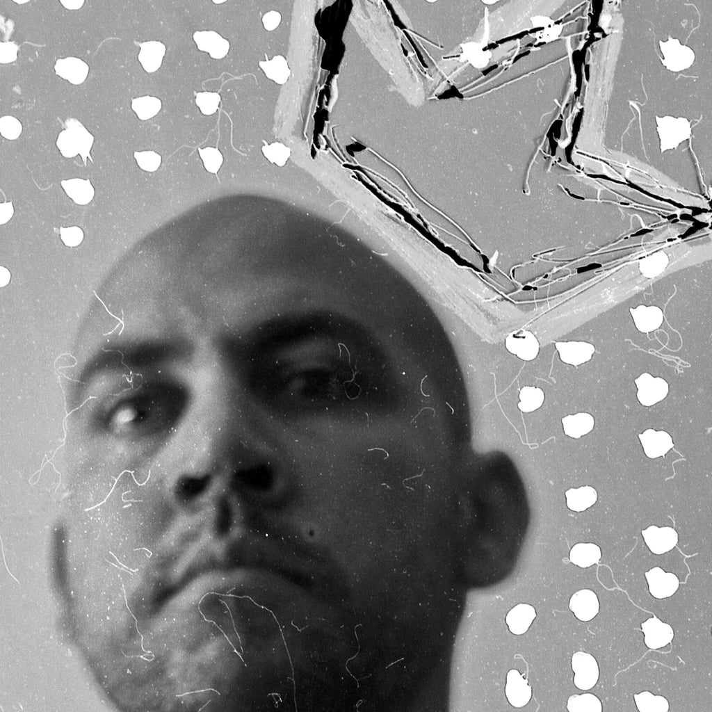 The Cucumber King, Wir pfeifen auf den Gurkenkonig, Black And White Analogue Photography, Manipulated Negative Film, Large Art Prints