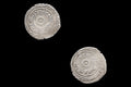Medieval Egypt, Fatimids, al-Aziz Billeh, Fractional Value Of Half Dirham, Silver Coin With Arabic Calligraphy. Numismatics Collectibles
