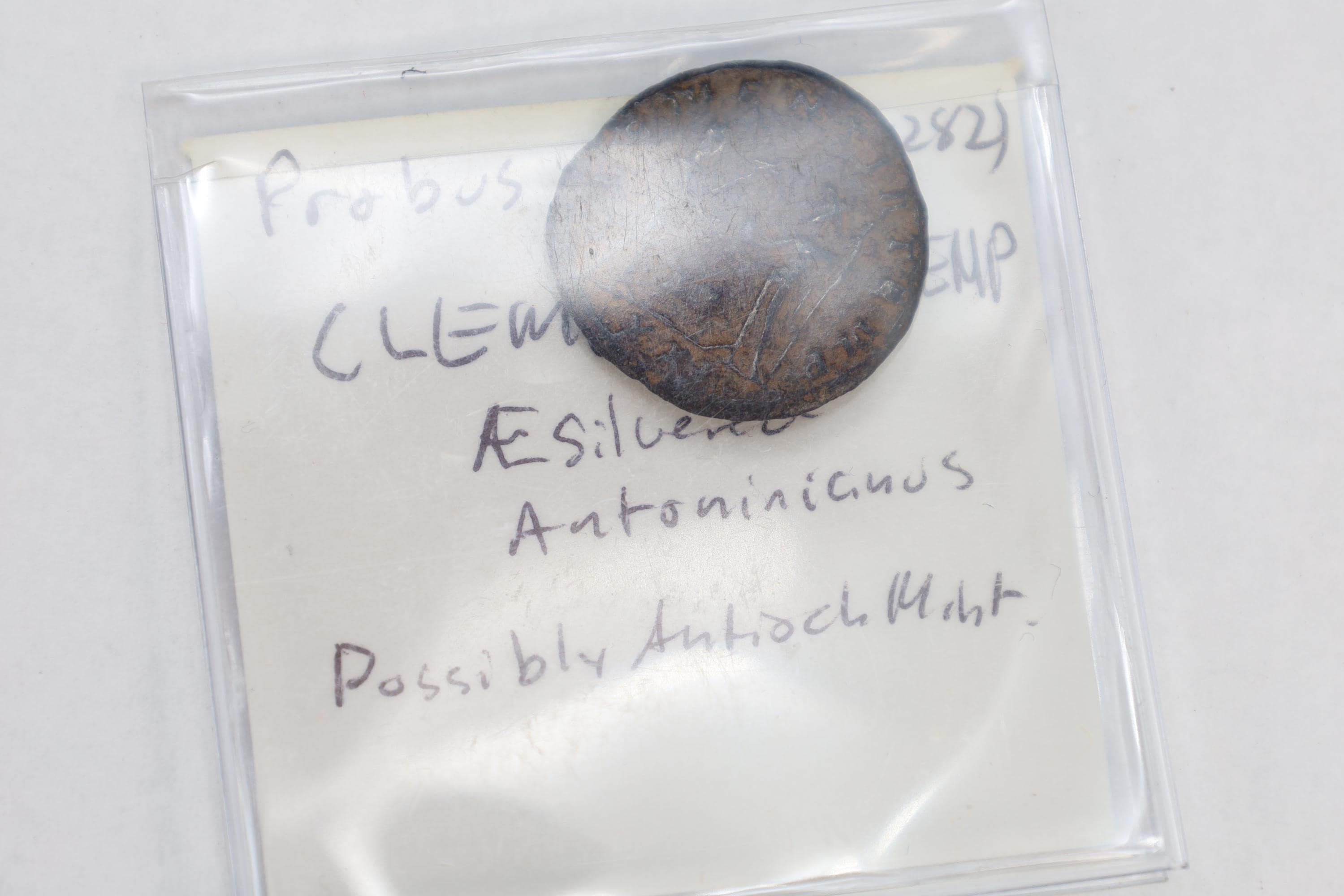 Ancient Roman Empire Coin, Probus Emperor, Bronze Silvered Antoninianus, CLEMENTIA TEMP, Numismatics And Historical Collectibles