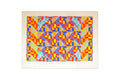 Toshinobu Onosato, Limited Edition Color Serigraph On Paper Depicting A Geometrical Abstract Composition, 1972. Signed And Dated In Pencil