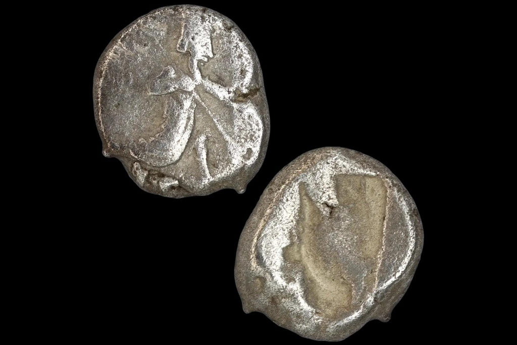 King Artaxerxes II Mnemon, Silver Siglos Coin, Asia Minor, Ancient Achaemenid Empire 4th Century BCE, Numismatics, Antiquities, Collectibles