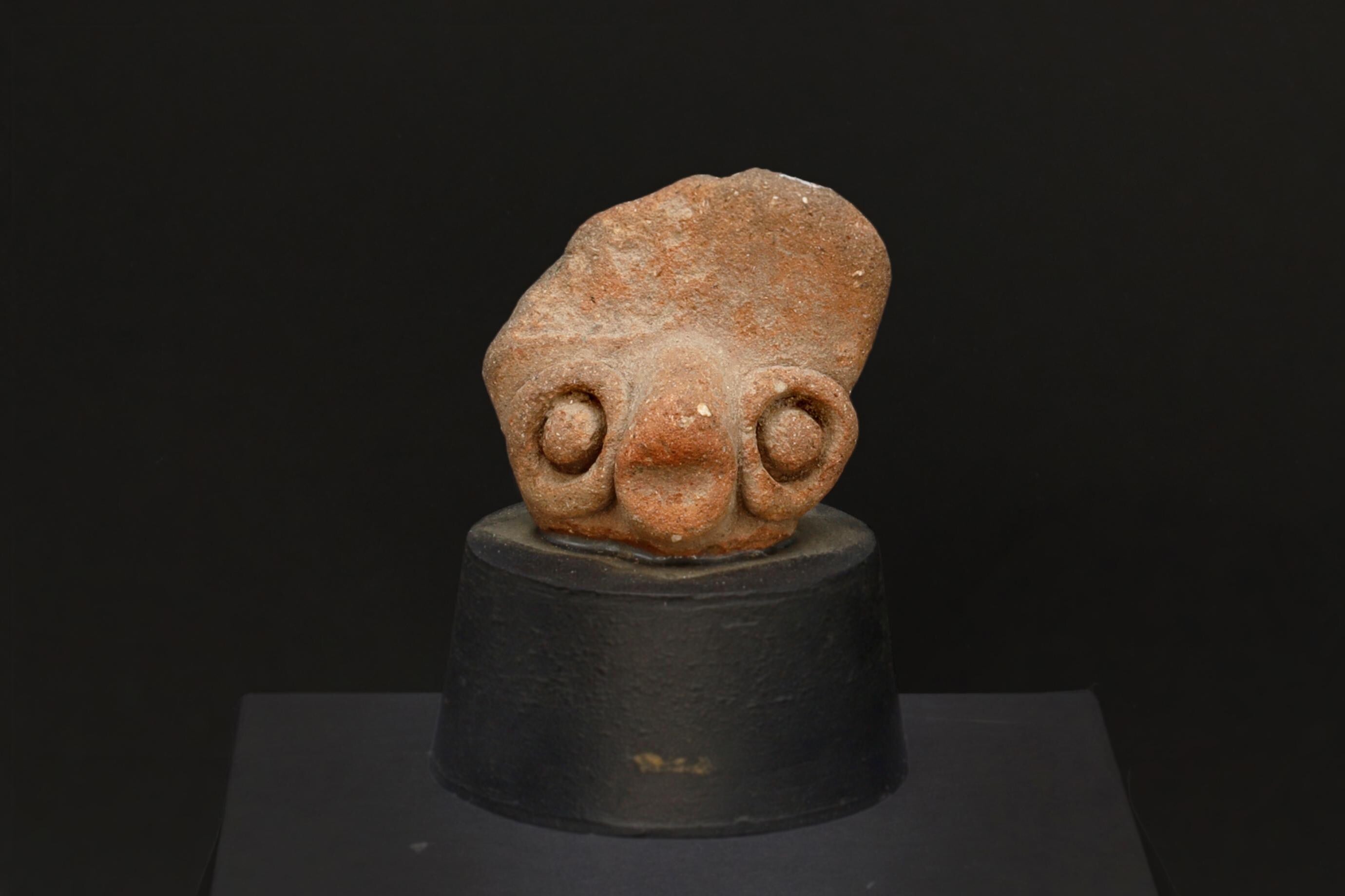 Ancient Pre Columbian Mixtec Pottery Representing A Bird, Early Formative Period Tayata 1350 To 850 BCE, Mexico Mesoamerican Art